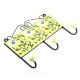 Yellow And Forest Green Leaf Floral Tiles Hooks Online 
